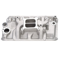 Edelbrock Performer Non-EGR Aluminum Low-Rise Dual Plane Intake Manifold, Satin Finish, USA Made, 1970-91 AMC V8 (FREE lower 48 ground shipping in approx. 1-2 weeks)