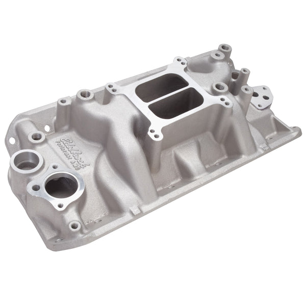 Edelbrock Performer EGR Aluminum Low-Rise Dual Plane Intake Manifold, Satin Finish, USA Made, 1970-91 AMC V8 (FREE lower 48 ground shipping in approx. 1-2 weeks)