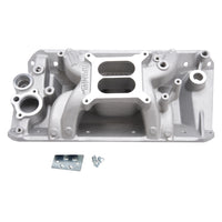 Edelbrock RPM Air-Gap Aluminum High-Rise Dual Plane Intake Manifold, Satin Finish, USA Made, 1967-69 AMC V8 (FREE lower 48 ground shipping in approx. 1-2 weeks)