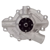 Edelbrock High Flow Aluminum Water Pump, Short, 4 7/16" Hub Height, Late 1968-1972, USA Made (FREE lower 48 ground shipping in approx. 1-2 weeks)