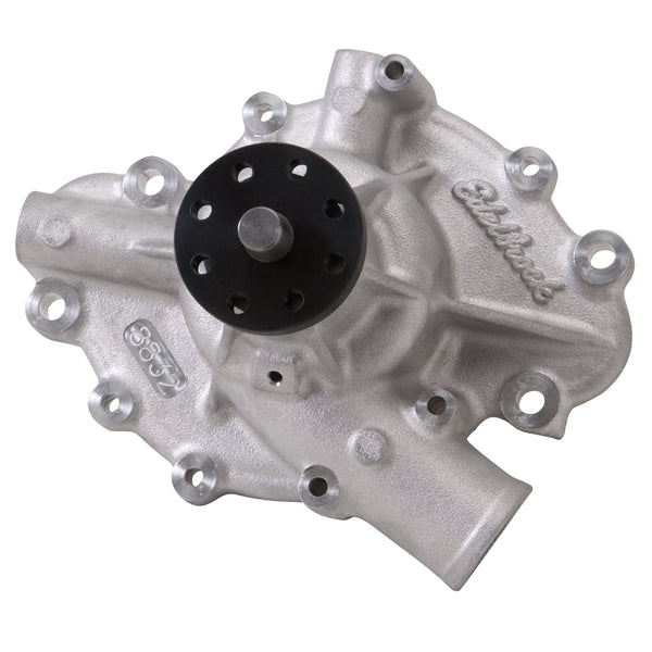 Edelbrock High Flow Aluminum Water Pump, Long, 4.813" Hub Height, USA Made, 1973-91 AMC V8 (FREE lower 48 ground shipping in approx. 1-2 weeks)