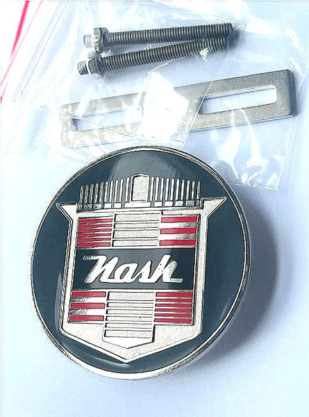 Emblem, Nash Grille, Show Quality, 1950-57 Nash (FREE lower 48 ground shipping in approx. in 1-2 weeks)