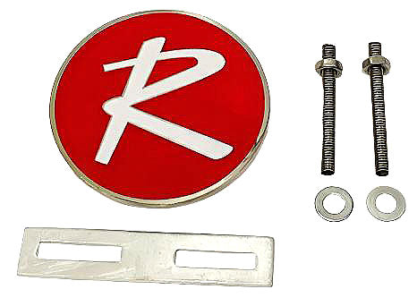 Emblem, Rambler Grille Emblem, Show Quality, 1958-66 Rambler (FREE lower 48 ground shipping in approx. in 1-2 weeks)