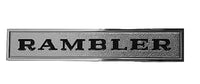 Emblem, Rambler Trunk Lid, Show Quality, 1964-66 Rambler Rebel, 1967 AMC Rebel (FREE lower 48 ground shipping in approx. in 1-2 weeks)