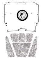 Hood Insulation Pad, Molded ABS Cover with 3D Marlin Emblem Only Logo & Heat Shield Insulation Panels, 1965-66 Rambler Marlin (FREE lower 48 ground shipping in approx. 2-3 weeks)