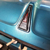 Emblem, Hood, Show Quality, 1966-68 Rambler American, (FREE lower 48 ground shipping in approx. in 1-2 weeks)