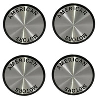 Magnum 500 Wheel Center Cap Inserts, Set of 4, OE Correct, 1967-88 AMC (FREE lower 48 ground shipping in approx. in 1-2 weeks)