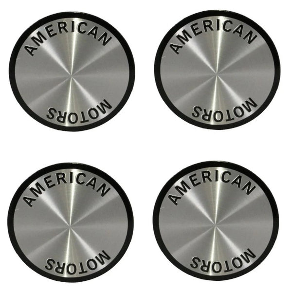 Magnum 500 Wheel Center Cap Inserts, Set of 4, OE Correct, 1967-88 AMC (FREE lower 48 ground shipping in approx. in 1-2 weeks)