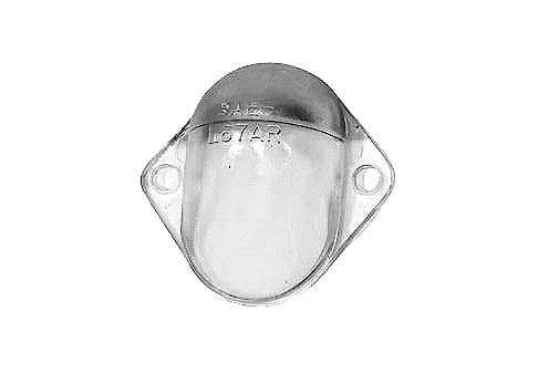 License Plate Light Lens, Clear, 1968-69 AMC AMX, Javelin (FREE lower 48 ground shipping in approx. 1-2 weeks)