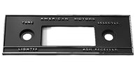 Radio Plate, Show Quality, 1968-69 AMC AMX, Javelin (FREE lower 48 ground shipping in approx. 1-2 weeks)