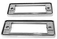 Side Marker Bezel Set, Show Quality, 1968-69 AMC AMX, Javelin (FREE lower 48 ground shipping in approx. 1-week)