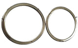 Emblem, AMX Quarter Circle Set, Show Quality, 1968-69 AMC AMX (See Applications) (FREE lower 48 ground shipping in approx. in 1-2 weeks)