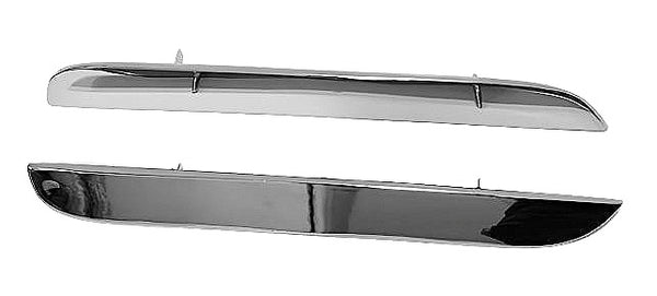 Hood Insert Set, Chrome, 1968-69 AMC Javelin (FREE lower 48 ground shipping in approx. 1-2 Weeks)