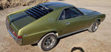 Rear Window Louvers, Show Quality Reproduction, 1968-70 AMC AMX, Javelin (FREE lower 48 ground shipping in approx. 2-4 weeks)