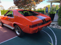 Rear Window Louvers, Show Quality Reproduction, 1968-70 AMC AMX, Javelin (FREE lower 48 ground shipping in approx. 2-4 weeks)