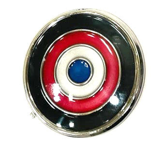 Emblem, Steering Wheel Center Insert, Show Quality, 1968-74 AMC Javelin (FREE lower 48 ground shipping in approx. in 1-2 weeks)