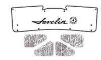 Trunk Insulation Pad, Molded ABS Cover w/Javelin Logo and Heat Shield Insulation Panels, 1968-74 AMC Javelin, 71-74 Javelin AMX (FREE lower 48 ground shipping in approx. 2-3 weeks)