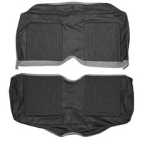 Rear Bench Seat Cover Set, Show Quality Reproduction, Regal Grain Vinyl With Ventilair Grain Inserts, Choose From 3 Colors, 1968 AMC Javelin (FREE lower 48 ground shipping in approx. 4 months)