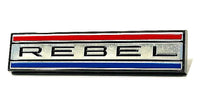 Emblem, Rebel Dash, Show Quality, 1969-70 AMC Rebel, Rebel Machine (FREE lower 48 ground shipping in approx. in 1-2 weeks)