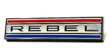 Emblem, Rebel Dash, Show Quality, 1969-70 AMC Rebel, Rebel Machine (FREE lower 48 ground shipping in approx. in 1-2 weeks)