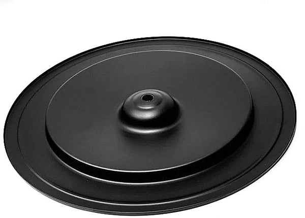 Air Cleaner Lid, OE-Correct Black Steel, 10.5" O.D., 1969-73 AMC V8 w/Factory Ram Air (FREE lower 48 ground shipping in approx. 1-2 Weeks)