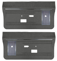 Door Panel Set, Unassembled Upholstered Cologne or Regal Grain Vinyl, Choose From 4 Colors, 1969 AMC AMX, Javelin (FREE lower 48 ground shipping in approx. 3 months)