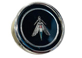 Emblem, Hornet Hood with Back Plate and Bolts, Show Quality, 1973-77 AMC Hornet (Except AMX) (FREE lower 48 ground shipping in approx. in 1-2 weeks)