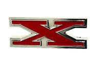 Emblem, "X" Grille, Show Quality, 1970-78 AMC Gremlin X (FREE lower 48 ground shipping in approx. in 1-2 weeks)