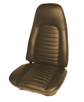 Bucket Seat Covers, Show Quality Reproduction, Leather With Leather Inserts, Choose From 3 Colors, 1970 AMC AMX, Javelin (FREE lower 48 ground shipping in approx. 4 months)