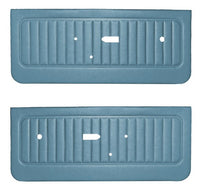 Door Panel Set, Unassembled Upholstered Cologne or Regal Grain Vinyl, Choose From 4 Colors, 1970 AMC AMX, Javelin (FREE lower 48 ground shipping in approx. 3 months)