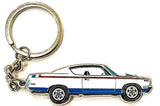 Key Chain, 1970 AMC Rebel Machine, Show Quality (FREE lower 48 ground shipping in approx. in 1-2 weeks)