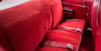 Rear Bench Seat Covers, Show Quality Reproduction, Corduroy Cloth Inserts & Collars With Cologne Grain Skirts, Choose From 5 Colors, 1970 AMC Javelin SST (FREE lower 48 ground shipping in approx. 4 months)