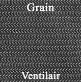 Bucket Seat Covers, Show Quality Reproduction, Coachman Grain Vinyl With Ventilair Grain Inserts, Black, 1971 AMC Javelin, Javelin AMX (FREE lower 48 ground shipping in approx. 4 months)