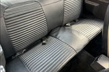 Rear Bench Seat Covers, Show Quality Reproduction, Coachman Grain Vinyl, Choose From 6 Colors, 1972 AMC Javelin, Javelin AMX (FREE lower 48 ground shipping in approx. 4 months)