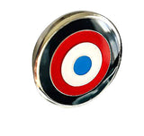 Emblem, Bullseye, Center Trunk Panel, 2 1/4" Diameter, Show Quality, 1973-74 AMC Javelin, Javelin AMX (FREE lower 48 ground shipping in approx. in 1-2 weeks)