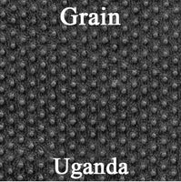 Rear Bench Seat Covers, Show Quality Reproduction, Uganda Grain Inserts & Collars w/Coachman Grain Skirts Vinyl, Choose From 4 Colors, 1973 AMC Javelin, Javelin AMX (FREE lower 48 ground shipping in approx. 4 months)