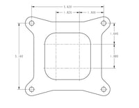 Holley Street Avenger, 670 CFM 4-Barrel 4150 Square Bore Carburetor, For Mildly Modified Engines