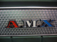 Emblem, AMX, Show Quality, 1971-74 Javelin AMX (FREE lower 48 ground shipping in approx. in 1-2 weeks)