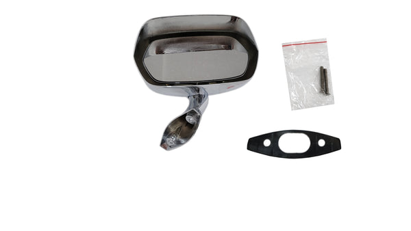 Passenger Side Mirror Kit, Chrome, 1970-74 AMC (FREE lower 48 ground shipping in approx. 1-2 Weeks)