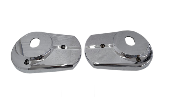 Seat Hinge Cover Kit, 2-Piece, 1968-69 AMC AMX, Javelin (FREE lower 48 ground shipping In 1-2 Weeks)