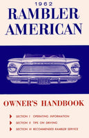 Manuel du propriétaire, Rambler American 1962 - Expédition dans environ 1 à 2 semaines