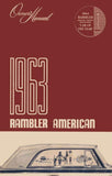 Owner's Manual, 1963 Rambler American - FREE lower 48 ground shipping in approx. 1-2 weeks