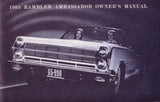 Owner's Manual, 1965 Rambler Ambassador - FREE lower 48 ground shipping in approx. 1-2 weeks