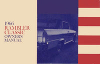 Owner's Manual, 1966 Rambler Classic - FREE lower 48 ground shipping in approx. 1-2 weeks