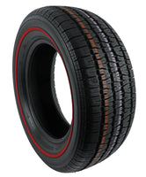 Diamond Back III Redline Tire, 225x60x15, 1964-1988 AMC (See Applications), FREE lower 48 ground shipping in approx. 1-2 Weeks