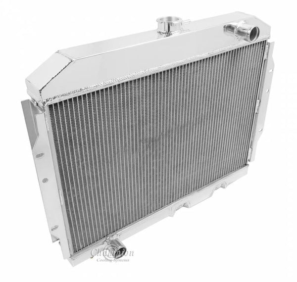 Aluminum Radiator, 2-Row, 1958-78 AMC - See Applications Before Ordering, (FREE lower 48 ground shipping in approx. 1-2 weeks)