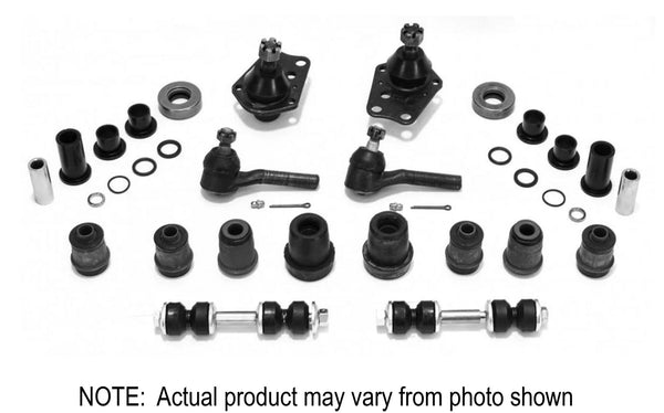 Front End Rebuild Kit, OE Grade Rubber & Poly, 1964-66 Rambler American, Rogue To Serial Number E-061347 with Power Steering  - FREE lower 48 ground shipping in approx. 2-3 weeks