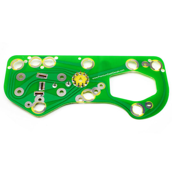 Instrument Cluster Printed Circuit Board, 1968-69 AMC Ambassador, 1968 AMX, 1968-70 Javelin, 1967 Marlin, NO Tach, Type 2, NO Flasher Hole (FREE lower 48 ground shipping in approx. 1-2 Weeks) (Copy)