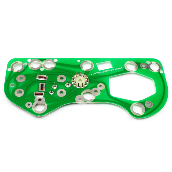 Instrument Cluster Printed Circuit Board, 1970 AMC Javelin, 1970-72 Ambassador, 1971-73 Matador, Standard gauges with 120MPH Speedometer and ‘LOW FUEL’ option. (FREE lower 48 ground shipping in approx. 1-2 Weeks)