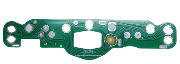 Instrument Cluster Printed Circuit Board, 1967-68 Rambler American, 1967-69 Rogue, 1969 Rambler & Hurst SC/Rambler (FREE lower 48 ground shipping in approx. 1-2 Weeks)